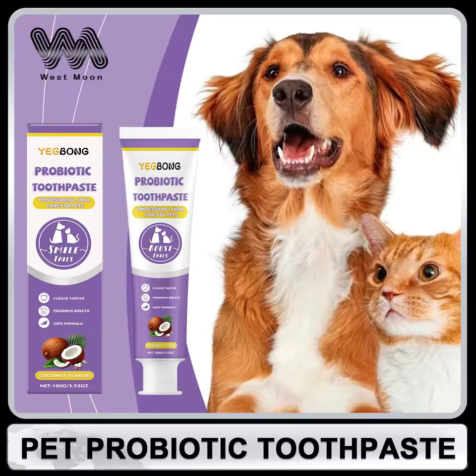 Pet Toothpaste – Fights Plaque & Stains Fast