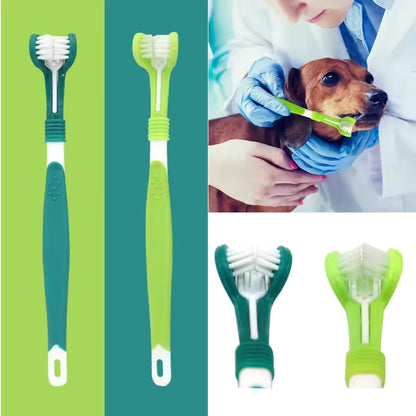 3-Sided Brush – Fights Tartar & Bad Breath