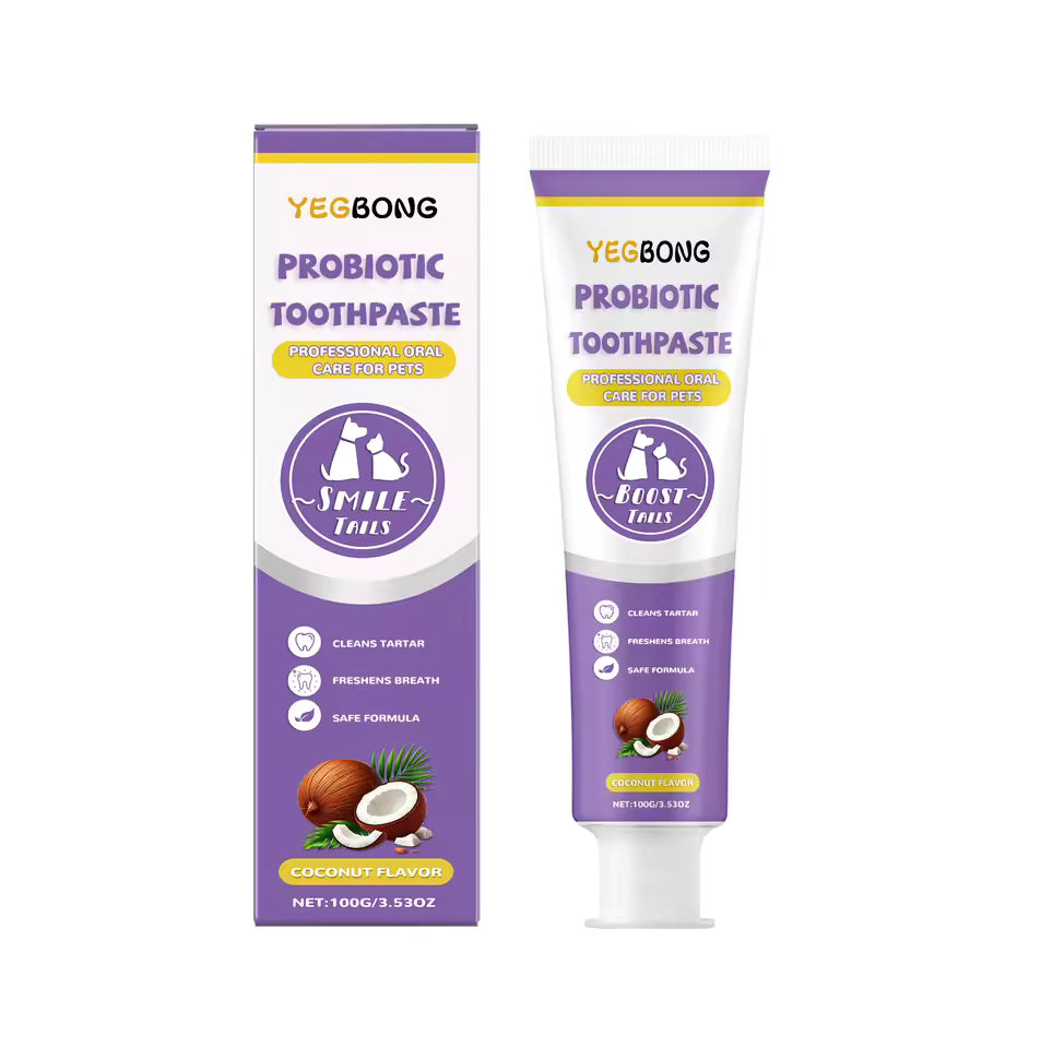 Pet Toothpaste – Fights Plaque & Stains Fast